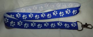 Djurtassar 4 Blått med vita tassar