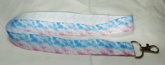 Moln Rosa Blå Blått Vit Vitt Blandat Färger Mönster