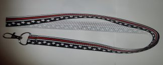 Röd Rand Vita Stjärnor Svart Vit Vitt Mönster Blandat